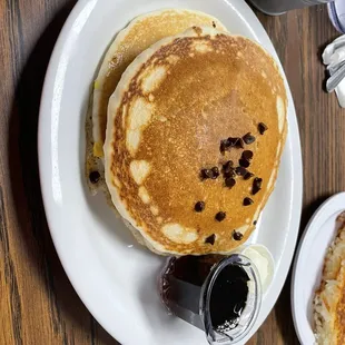 Chocolate chip pancake