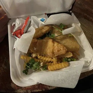Fish and chips (special)