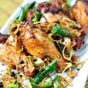 Chicken wings with herb