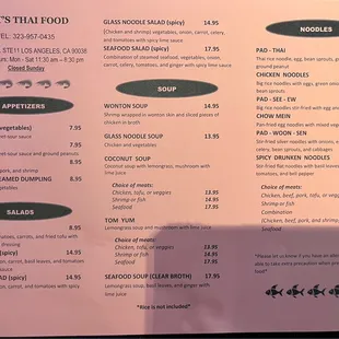 Menu 060123