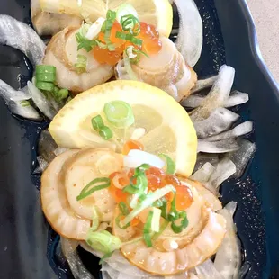 Sliced Scallop Salad