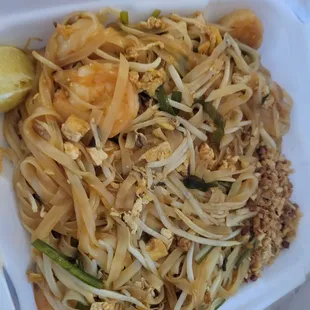 shrimp pad thai