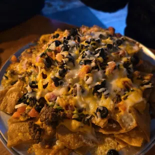 Pizza Pan Nachos