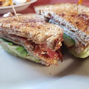 Turkey melt sandwich