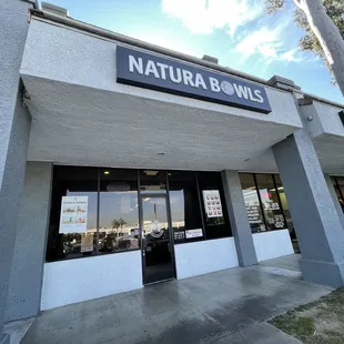 the outside of the building