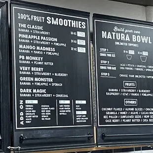 Most recent menu as of 04/10/24