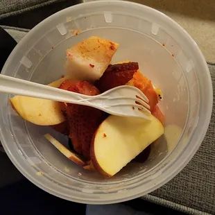 Nasty tropical fruit cup