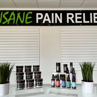 We offer a variety of top quality CBD/CBG products!