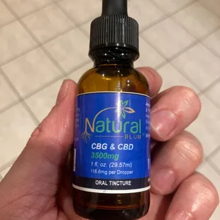 CBD/CBG tincture