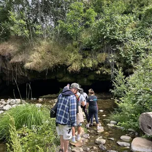 To the caves