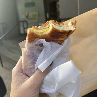 Egg croissant