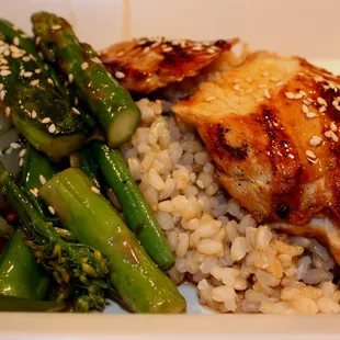 Teriyaki Brown Rice Bowl