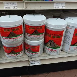 Plenty Aztec clay for your self care and at a great price.