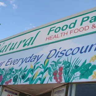 the front of the store