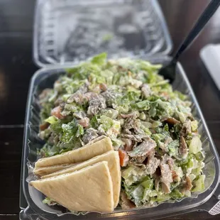 Natural Greens: Gyros & Salads
