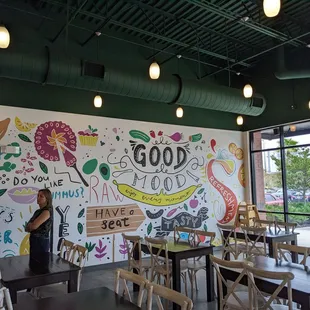 Mural inside