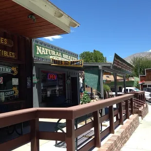 the outside of a store