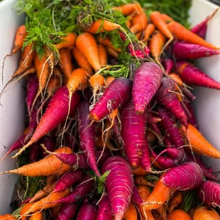 a pile of carrots