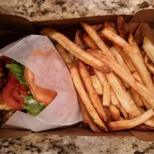 A very organized box of goodness.