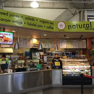 the inside of a store