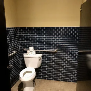 ADA accessible restrooms.