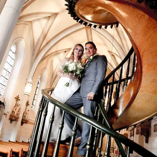 Loretto Chapel Staircase - Albuquerque wedding photographer