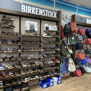Large selection of Birkenstock!