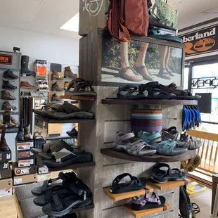 They have Teva and Chaco outdoor sandals