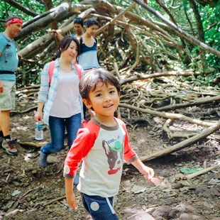 The Manoa Falls Trail is fun for the whole family!