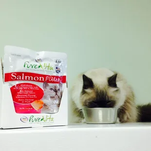 Margaret enjoying some lunch.