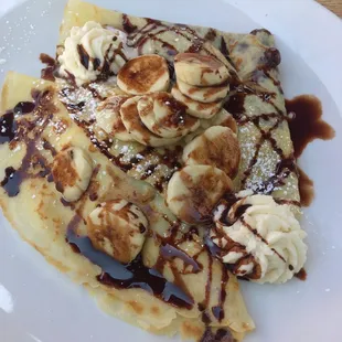 Banana Nutella Crepe