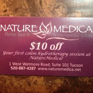 Get $10 off with our Colon Hydrotherapy referral program!