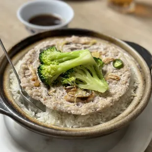 Magaul Salted Fish with Ground Pork Clay Pot