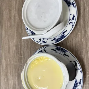 Steam egg and tapioca