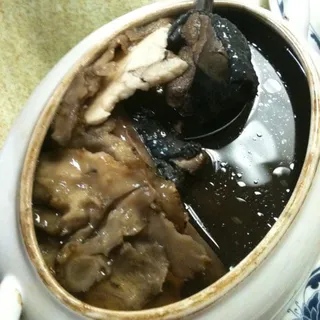 S9. Eight Mixed Herb with Black Chicken Soup