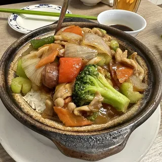 Combo clay pot