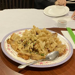 Fried mushroom
