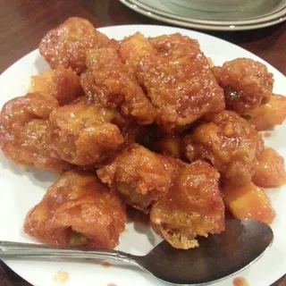 Veggie Sweet and Sour Prawn / (lunch)