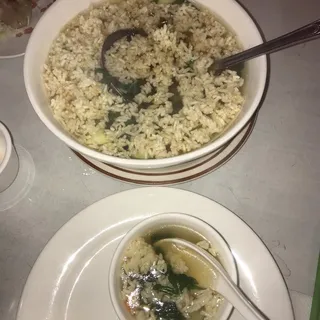 Sizzling Rice Soup /