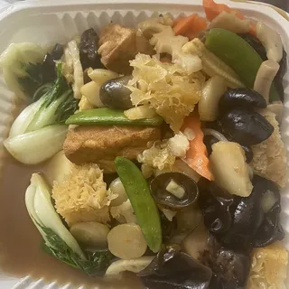 Mixed Vegetable Deluxe with Wood Ear Mushrooms, Baby Corn /