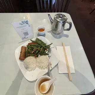 String Bean with Spicy Sauce /