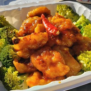 Veggie General Taos Chicken /