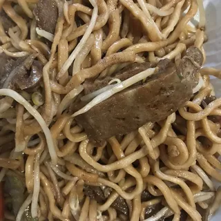 Veggie Beef Chow Mein /