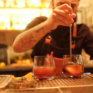 Manoa chocolate old fashion tasted like tootsie roll.