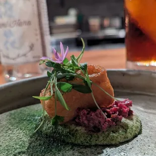 From vegan menu, course 3