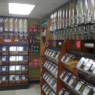 Bulk food section