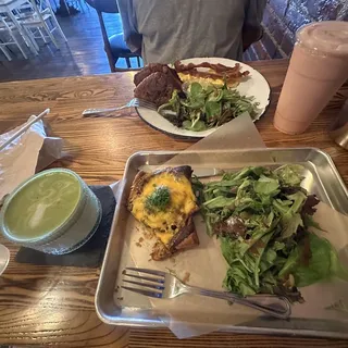 Veggie Quiche/Burekas Meal