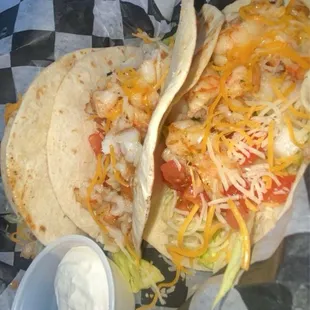 Shrimp tacos