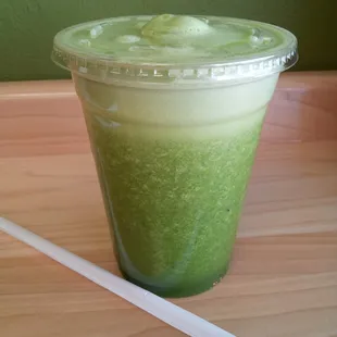 Server recommended 'Go Green' (not on their new menu). It's Nature's Delight plus the sweetness of parley. Delicious!