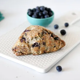 Homemade Blueberry Scone